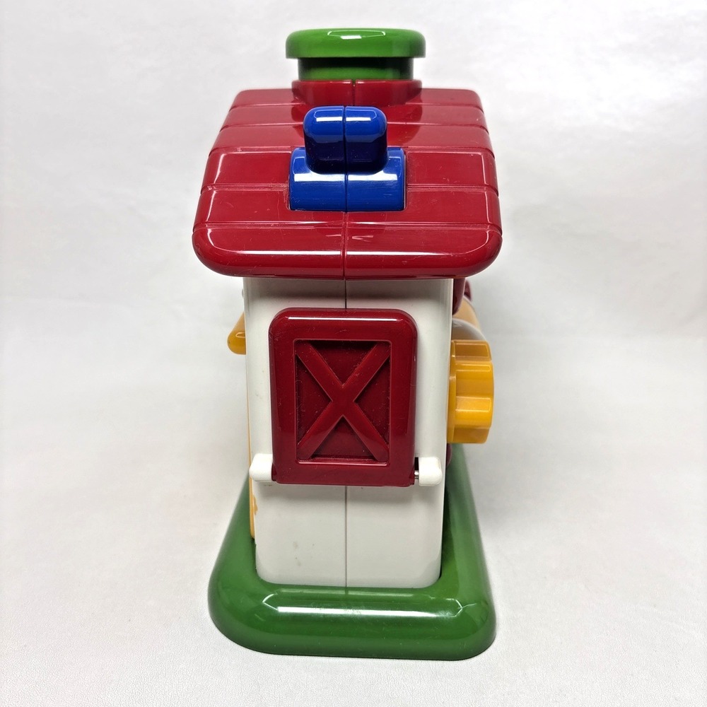 TOLO Pop Up Farm First Friends Barn Toy Set Infant Toddler Primary Colors Cow - Picture 2 of 7